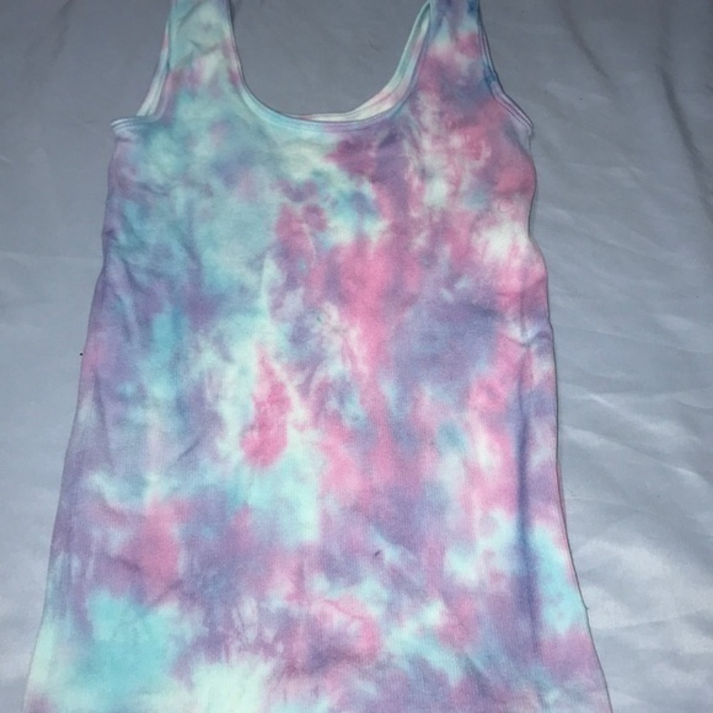 Tie-dye tank top